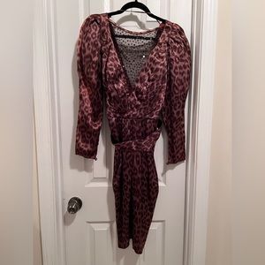 Vintage leopard dress